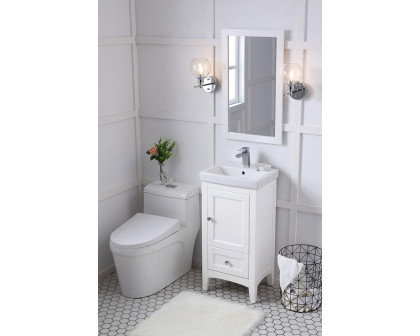 Elegant Bathroom Vanity - White (VF2218WH)