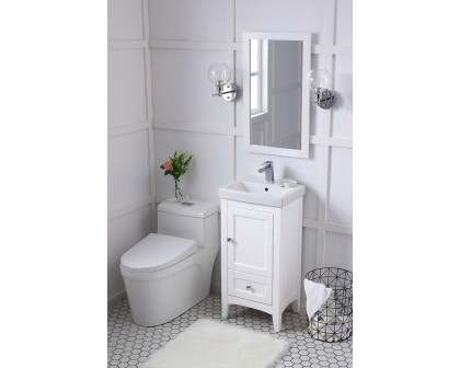 Elegant Bathroom Vanity - White (VF2218WH)