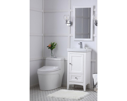 Elegant Bathroom Vanity - White (VF2218WH)