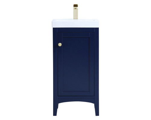 Elegant Bathroom Vanity - Blue (VF2318BL)