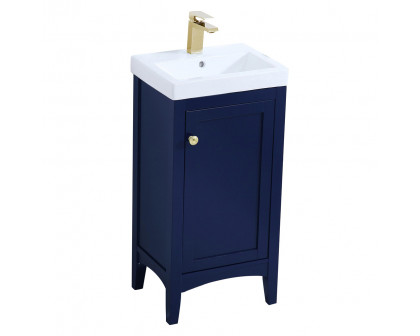 Elegant Bathroom Vanity - Blue (VF2318BL)