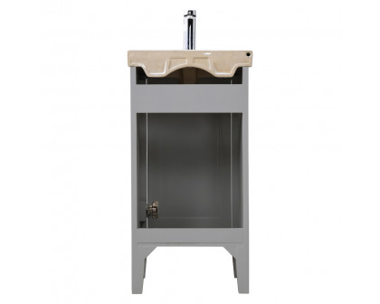 Elegant Bathroom Vanity - Gray (VF2318GR)