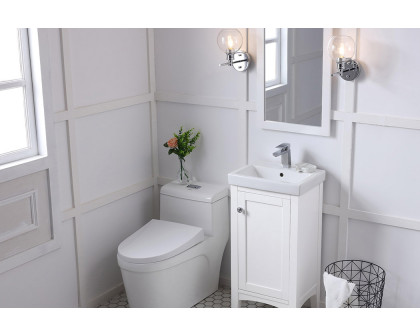 Elegant Bathroom Vanity - White (VF2318WH)