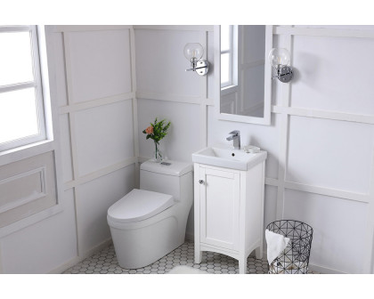 Elegant Bathroom Vanity - White (VF2318WH)