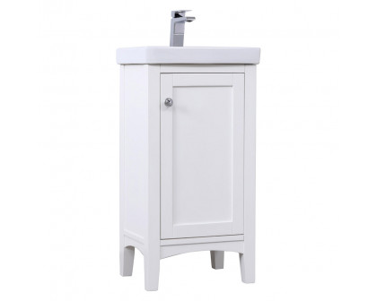 Elegant Bathroom Vanity - White (VF2318WH)