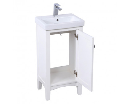 Elegant Bathroom Vanity - White (VF2318WH)