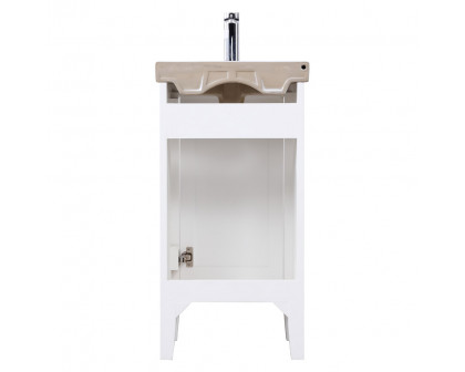 Elegant Bathroom Vanity - White (VF2318WH)