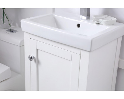 Elegant Bathroom Vanity - White (VF2318WH)