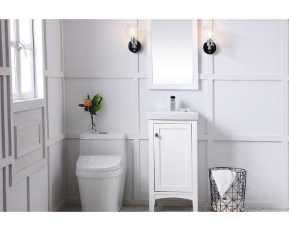 Elegant Bathroom Vanity - White (VF2318WH)