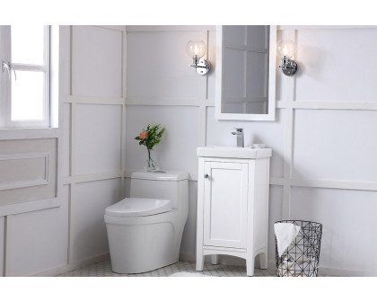 Elegant Bathroom Vanity - White (VF2318WH)