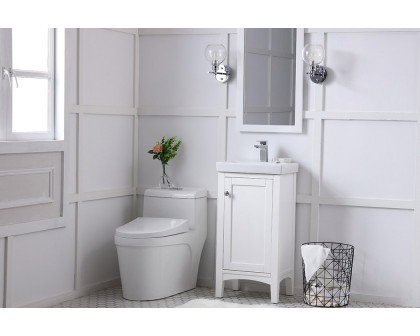 Elegant Bathroom Vanity - White (VF2318WH)