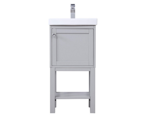 Elegant Bathroom Vanity - Gray (VF2518GR)