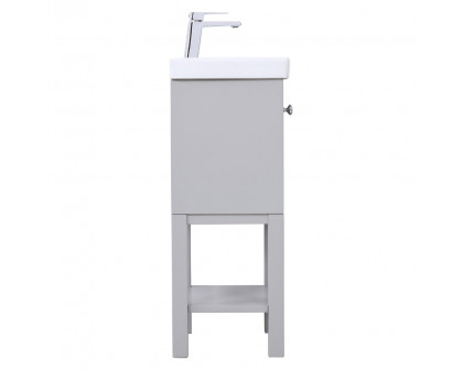 Elegant Bathroom Vanity - Gray (VF2518GR)