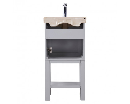 Elegant Bathroom Vanity - Gray (VF2518GR)