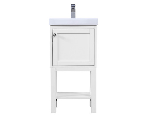 Elegant Bathroom Vanity - White (VF2518WH)