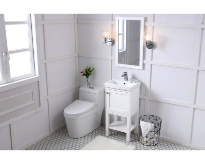 Elegant Bathroom Vanity - White (VF2518WH)