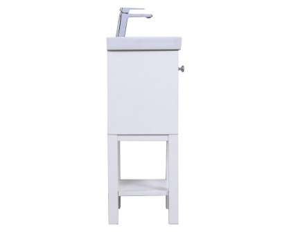 Elegant Bathroom Vanity - White (VF2518WH)