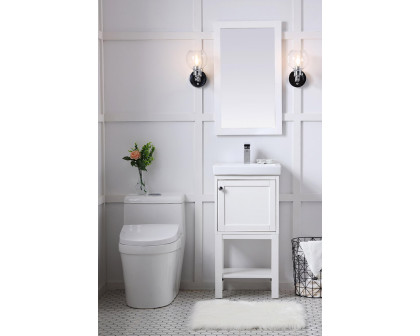 Elegant Bathroom Vanity - White (VF2518WH)