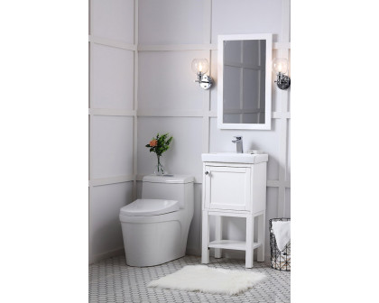 Elegant Bathroom Vanity - White (VF2518WH)