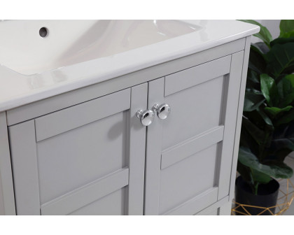 Elegant Bathroom Vanity - Gray, L 24" (VF2524GR)