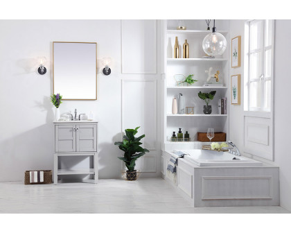 Elegant Bathroom Vanity - Gray, L 24" (VF2524GR)