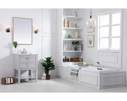 Elegant Bathroom Vanity - Gray, L 24" (VF2524GR)