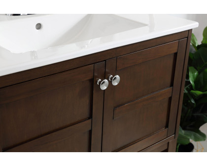 Elegant Bathroom Vanity - Antique Coffee, L 30" (VF2530AC)