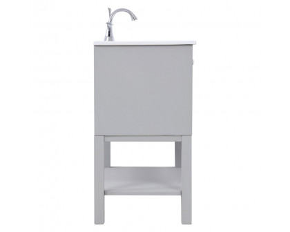 Elegant Bathroom Vanity - Gray, L 30" (VF2530GR)