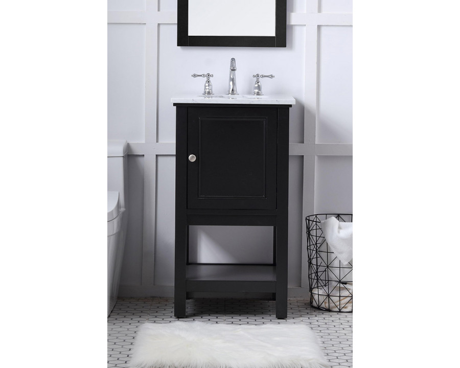 Elegant Bathroom Vanity - Black (VF27019BK)