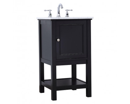 Elegant Bathroom Vanity - Black (VF27019BK)