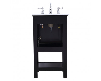 Elegant Bathroom Vanity - Black (VF27019BK)