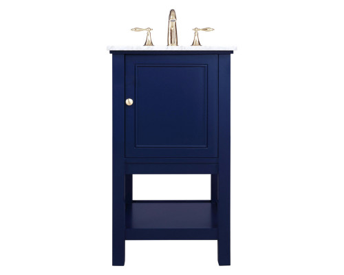 Elegant Bathroom Vanity - Blue (VF27019BL)