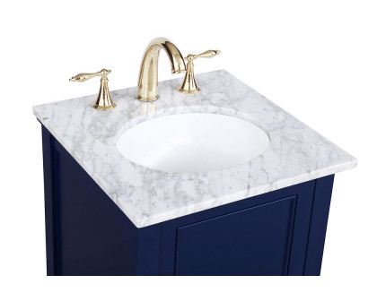 Elegant Bathroom Vanity - Blue (VF27019BL)