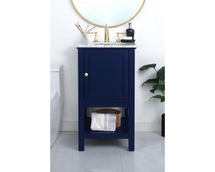 Elegant Bathroom Vanity - Blue (VF27019BL)