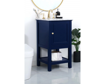 Elegant Bathroom Vanity - Blue (VF27019BL)