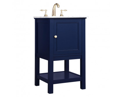 Elegant Bathroom Vanity - Blue (VF27019BL)