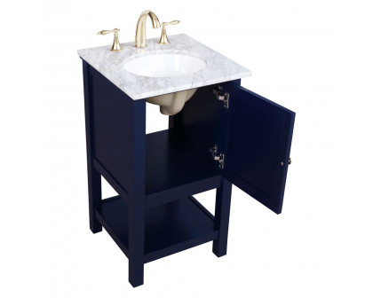 Elegant Bathroom Vanity - Blue (VF27019BL)