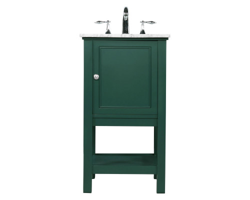 Elegant Bathroom Vanity - Green (VF27019GN)