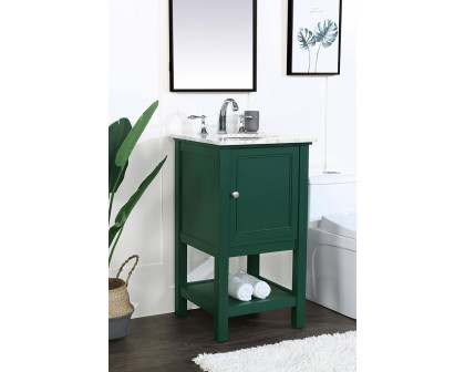 Elegant Bathroom Vanity - Green (VF27019GN)