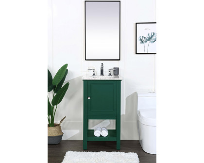 Elegant Bathroom Vanity - Green (VF27019GN)