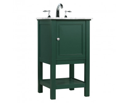 Elegant Bathroom Vanity - Green (VF27019GN)