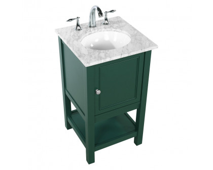 Elegant Bathroom Vanity - Green (VF27019GN)