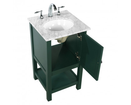 Elegant Bathroom Vanity - Green (VF27019GN)