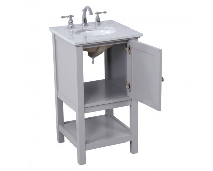 Elegant Bathroom Vanity - Gray (VF27019GR)