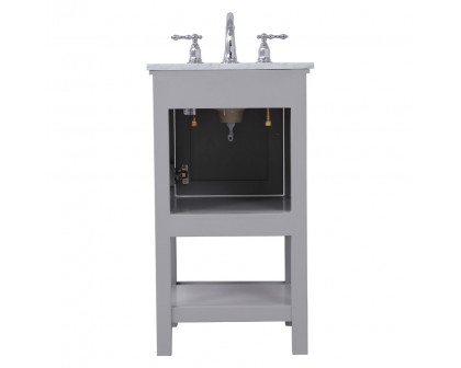 Elegant Bathroom Vanity - Gray (VF27019GR)