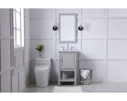 Elegant Bathroom Vanity - Gray (VF27019GR)