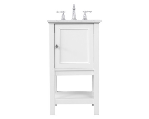 Elegant Bathroom Vanity - White (VF27019WH)