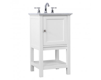 Elegant Bathroom Vanity - White (VF27019WH)