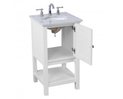 Elegant Bathroom Vanity - White (VF27019WH)