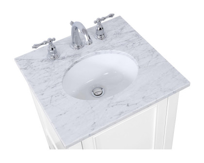 Elegant Bathroom Vanity - White (VF27019WH)